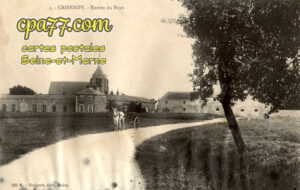 Crisenoy (Seine-et-Marne) - Entrée du Pays