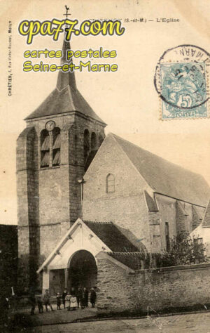 Crisenoy (Seine-et-Marne) - L&rsquo;Eglise