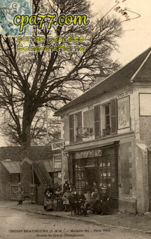 Croissy Beaubourg (Seine-et-Marne) - Maison du Père Vélo – Route de Crécy (Téléphone)