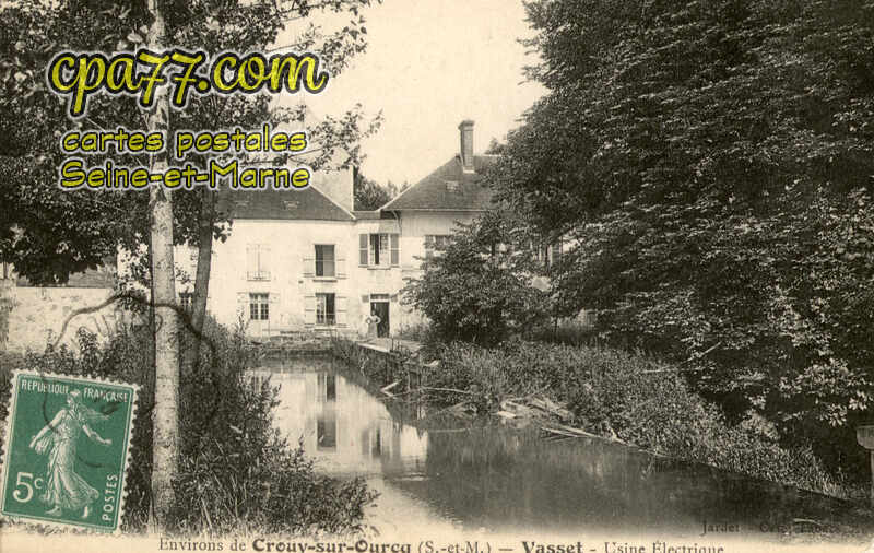 Crouy Sur Ourcq (Seine-et-Marne) - Usine électrique