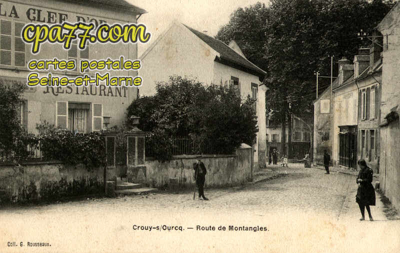 Crouy Sur Ourcq (Seine-et-Marne) - Route de Montangles