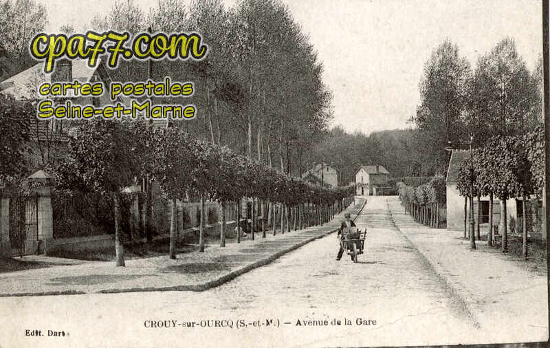 Crouy Sur Ourcq (Seine-et-Marne) - Avenue de le Gare