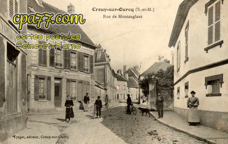 Crouy Sur Ourcq (Seine-et-Marne) - Rue de Montanglaut