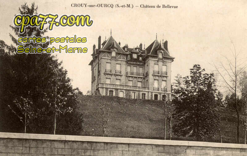 Crouy Sur Ourcq (Seine-et-Marne) - Château de Bellevue