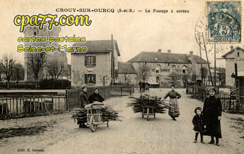 Crouy Sur Ourcq (Seine-et-Marne) - Le Passage à Niveau
