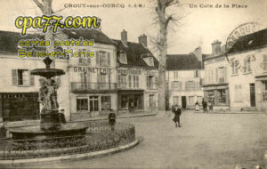 Crouy Sur Ourcq (Seine-et-Marne) - Un coin de la Place