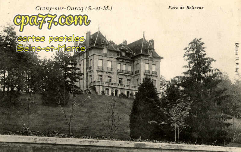 Crouy Sur Ourcq (Seine-et-Marne) - Parc de Bellevue