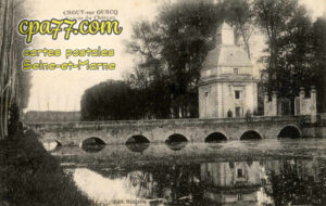 Crouy Sur Ourcq (Seine-et-Marne) - Entrée du Château de Gesvres-le-Dc