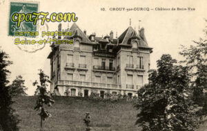 Crouy Sur Ourcq (Seine-et-Marne) - Château de Belle-Vue