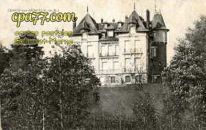 Crouy Sur Ourcq (Seine-et-Marne) - Château de Belle-Vue