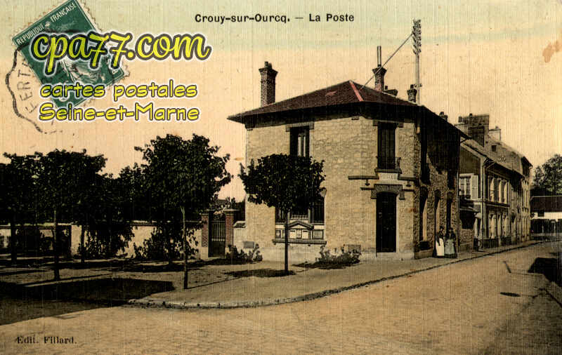 Crouy Sur Ourcq (Seine-et-Marne) - La Poste