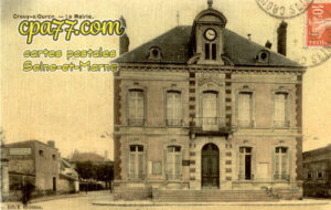 Crouy Sur Ourcq (Seine-et-Marne) - La Mairie