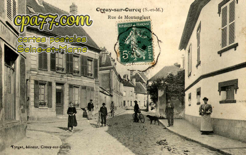 Crouy Sur Ourcq (Seine-et-Marne) - Rue de Montanglaut