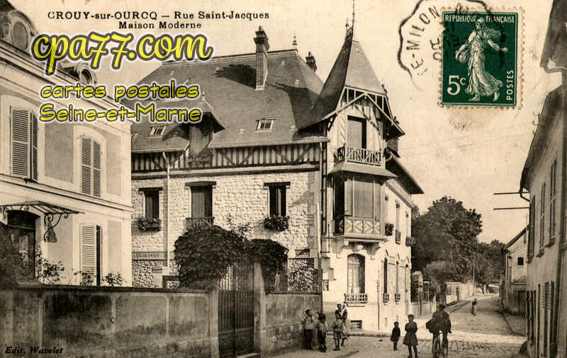 Crouy Sur Ourcq (Seine-et-Marne) - Rue Saint-Jacques – Maison Moderne