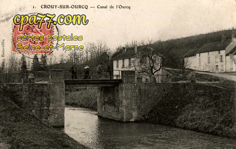 Crouy Sur Ourcq (Seine-et-Marne) - Canal de l&rsquo;Ourcq