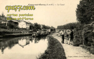 Crouy Sur Ourcq (Seine-et-Marne) - Le Canal