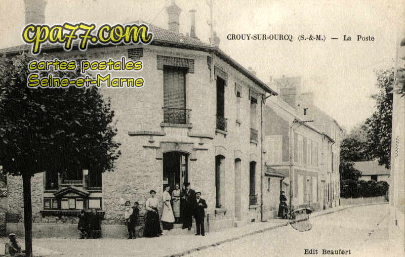 Crouy Sur Ourcq (Seine-et-Marne) - La Poste