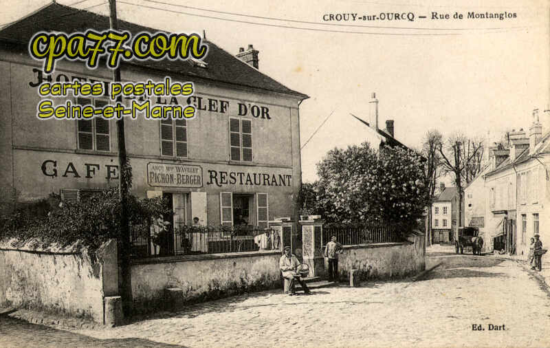 Crouy Sur Ourcq (Seine-et-Marne) - Rue de Montanglos