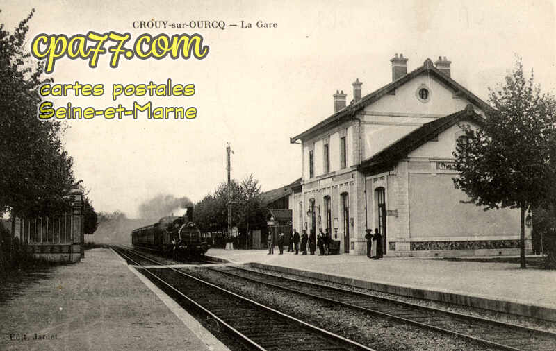 Crouy Sur Ourcq (Seine-et-Marne) - La Gare