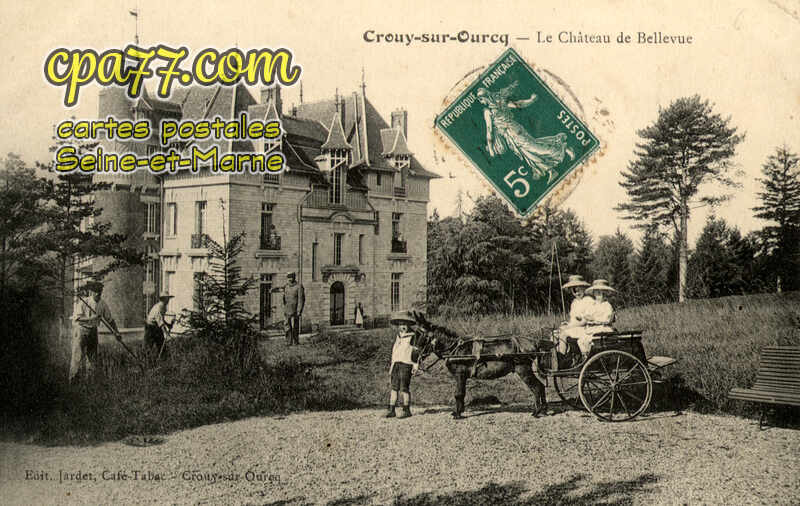 Crouy Sur Ourcq (Seine-et-Marne) - Le Château de Bellevue