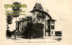 Dagny (Seine-et-Marne) - La Fosse-Jarry – Façade Ouest