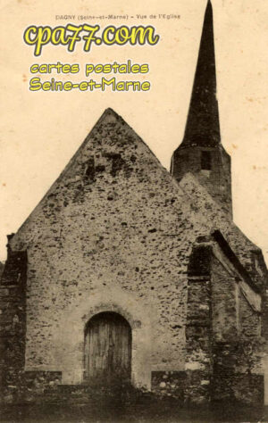 Dagny (Seine-et-Marne) - Vue de l&rsquo;Eglise