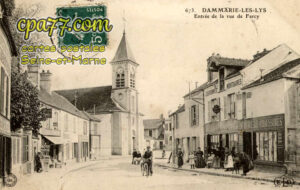 Dammarie Les Lys (Seine-et-Marne) - Entrée de la rue de Farcy
