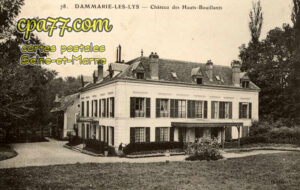 Dammarie Les Lys (Seine-et-Marne) - Château des Hauts-Bouillants