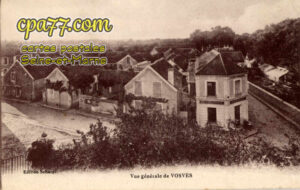 Dammarie Les Lys (Seine-et-Marne) - Vue générale de Vosves