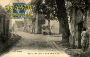 Dammarie Les Lys (Seine-et-Marne) - Vosves – Rue de la Gare