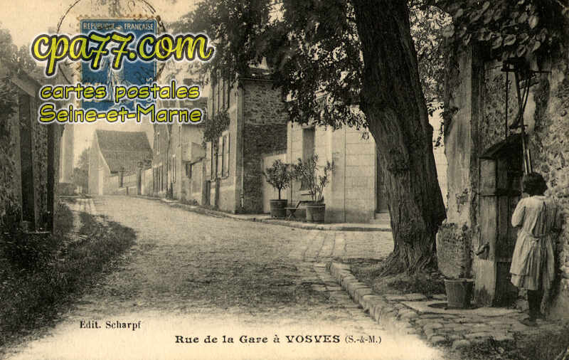 Dammarie Les Lys (Seine-et-Marne) - Vosves – Rue de la Gare