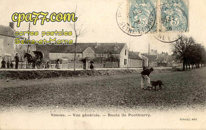 Dammarie Les Lys (Seine-et-Marne) - Vue générale – Route de Ponthierry