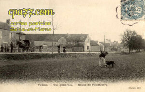 Dammarie Les Lys (Seine-et-Marne) - Vue générale – Route de Ponthierry