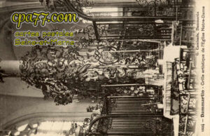 Dammartin En Goêle (Seine-et-Marne) - Grille artistique de l&rsquo;Eglise Notre-Dame