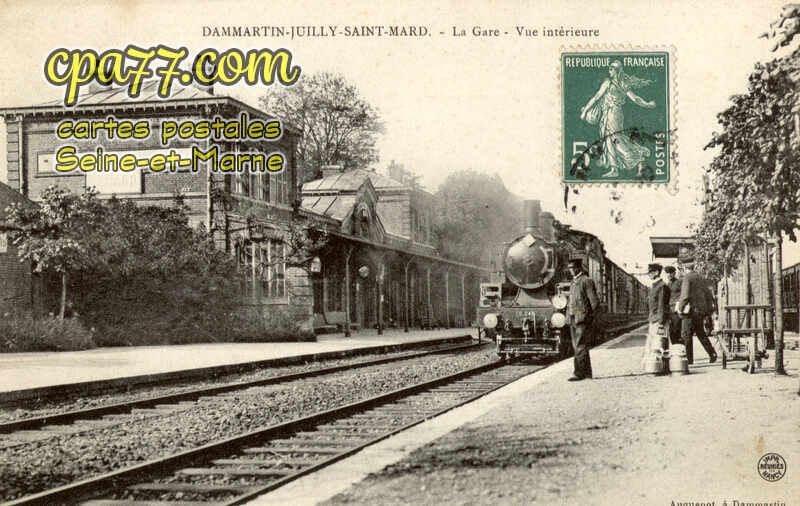 Dammartin En Goêle (Seine-et-Marne) - Dammartin-Juilly-Saint-Mard – La Gare – Vue intérieure