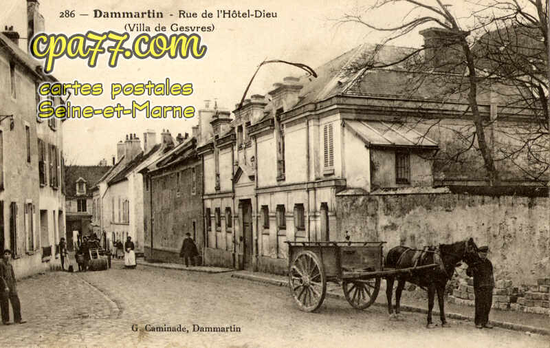 Dammartin En Goêle (Seine-et-Marne) - Rue de l&rsquo;Hôtel-Dieu (Villa Gesvres)