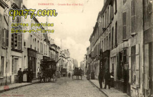 Dammartin En Goêle (Seine-et-Marne) - Grande Rue (côté Est) (en l&rsquo;état)