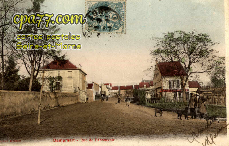 Dampmart (Seine-et-Marne) - Rue de l&rsquo;Abreuvoir