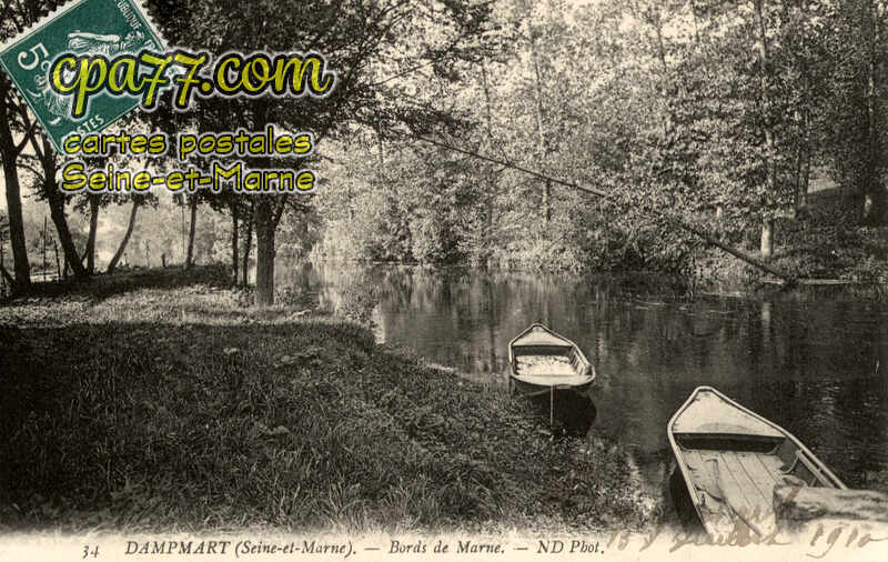 Dampmart (Seine-et-Marne) - Bords de Marne