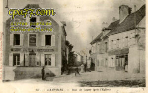 Dampmart (Seine-et-Marne) - Rue de Lagny (près de l’Eglise)