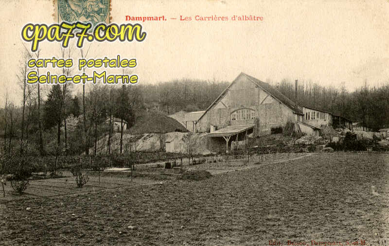 Dampmart (Seine-et-Marne) - Les Carrières d&rsquo;albâtre