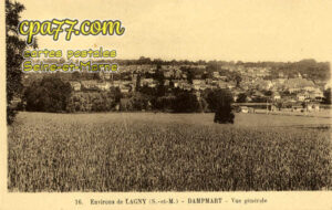 Dampmart (Seine-et-Marne) - Environs de Lagny – Dampmart – Vue générale