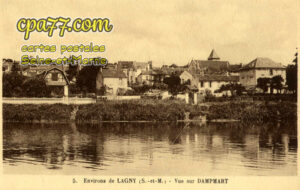 Dampmart (Seine-et-Marne) - Environs de Lagny (S.-et-M.) Dampmart – Vue sur Dampmart