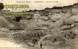 Darvault (Seine-et-Marne) - Environs de Nemours – Carrière de Sable