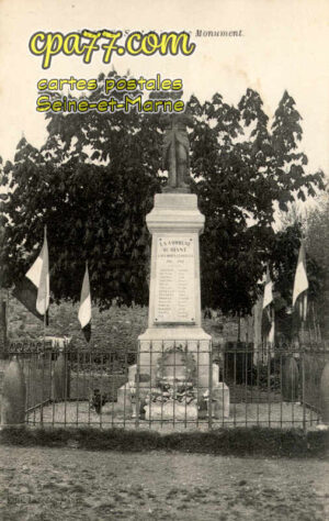 Diant (Seine-et-Marne) - Le Monument