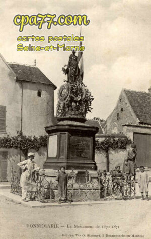 Donnemarie Dontilly (Seine-et-Marne) - Le Monument de 1870-1871