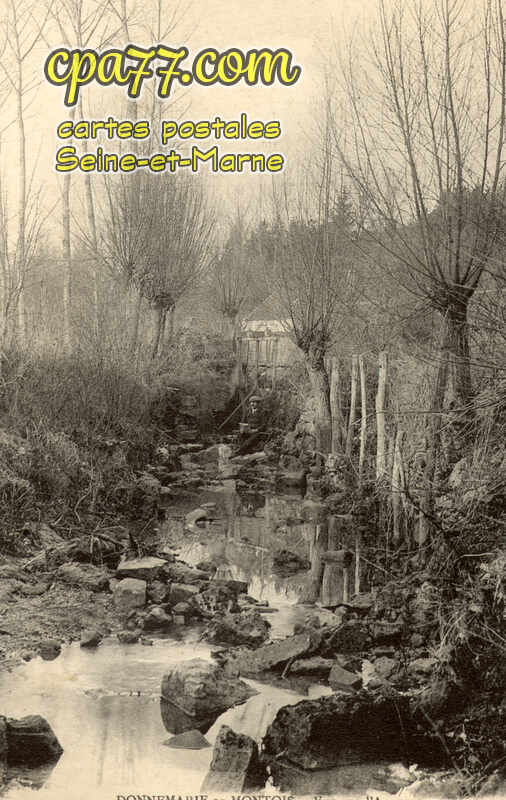Donnemarie Dontilly (Seine-et-Marne) - Vue sur l&rsquo;Auxence