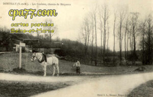 Donnemarie Dontilly (Seine-et-Marne) - Les Couloux, chemin de Meigneux