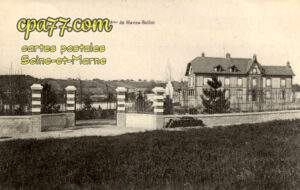 Donnemarie Dontilly (Seine-et-Marne) - La Villa de Mme de Hariza-Ballot