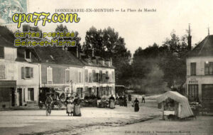 Donnemarie Dontilly (Seine-et-Marne) - La Place du Marché